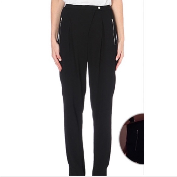 Pants Designer By Sandro In Black, Size:6 main image 1